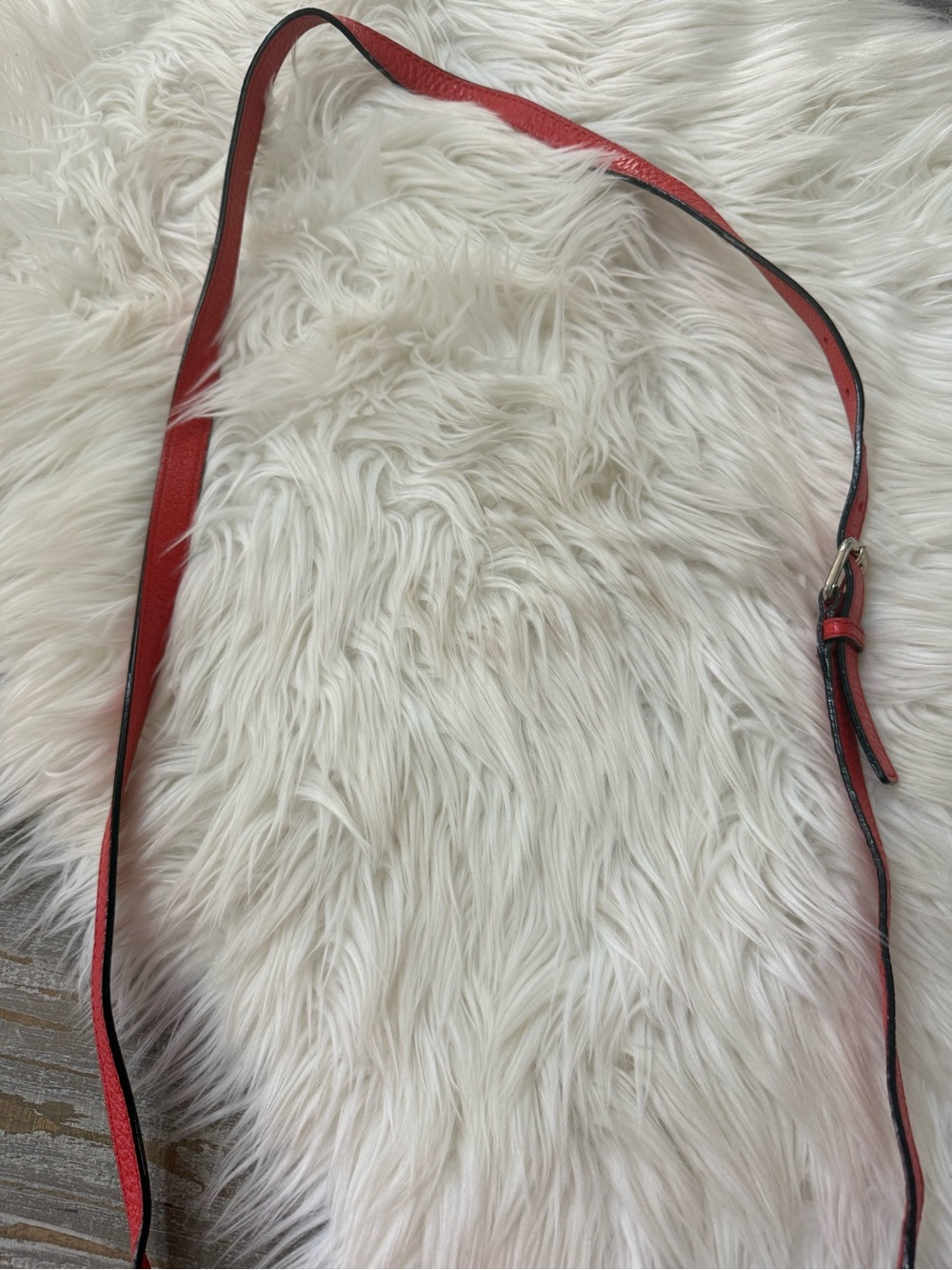 Kate Spade New York Southport Avenue Cora Red Pebbled Leather Crossbody Bag - Picture 8 of 8
